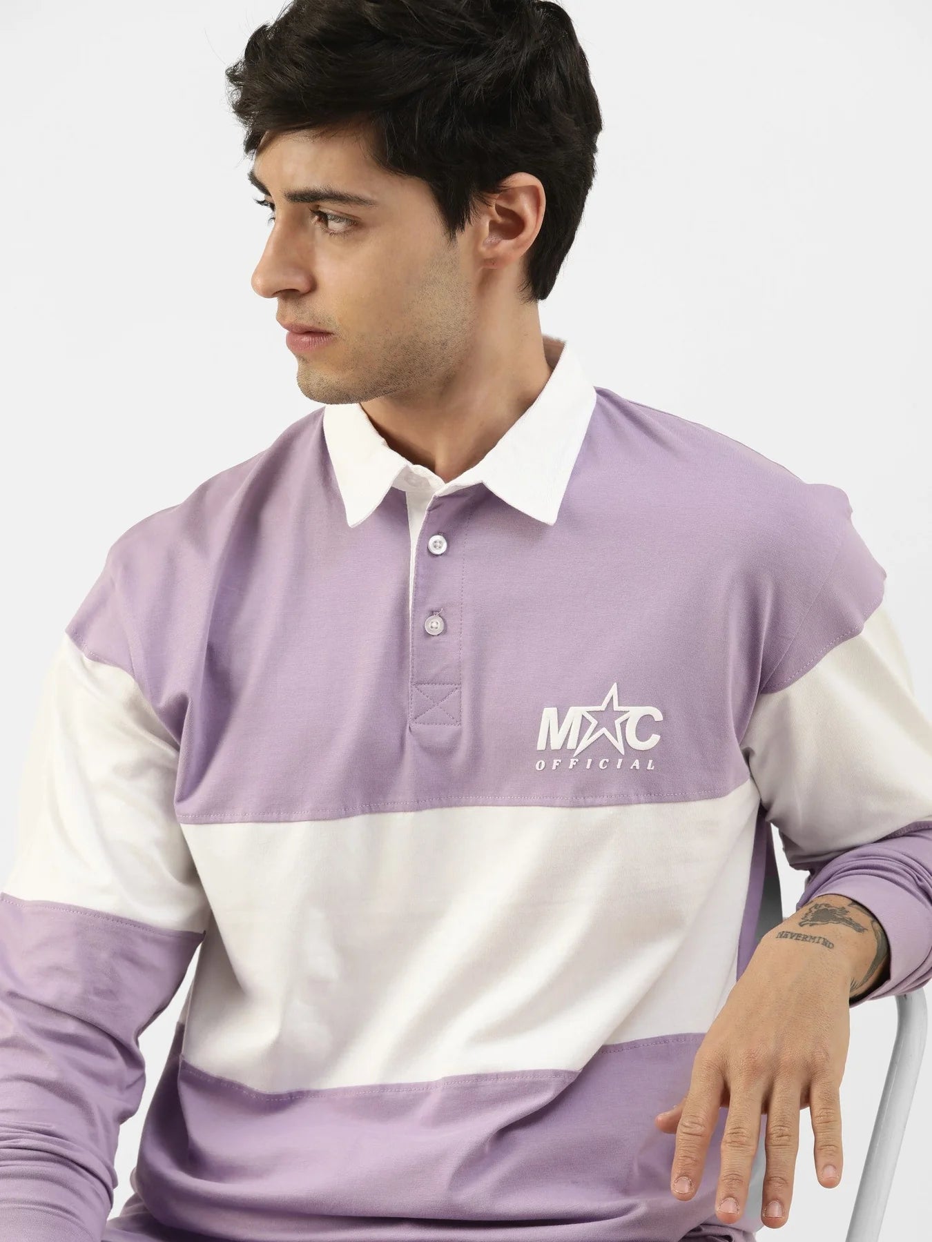 Full Slews Oversized Polo T - Shirt - vyapo