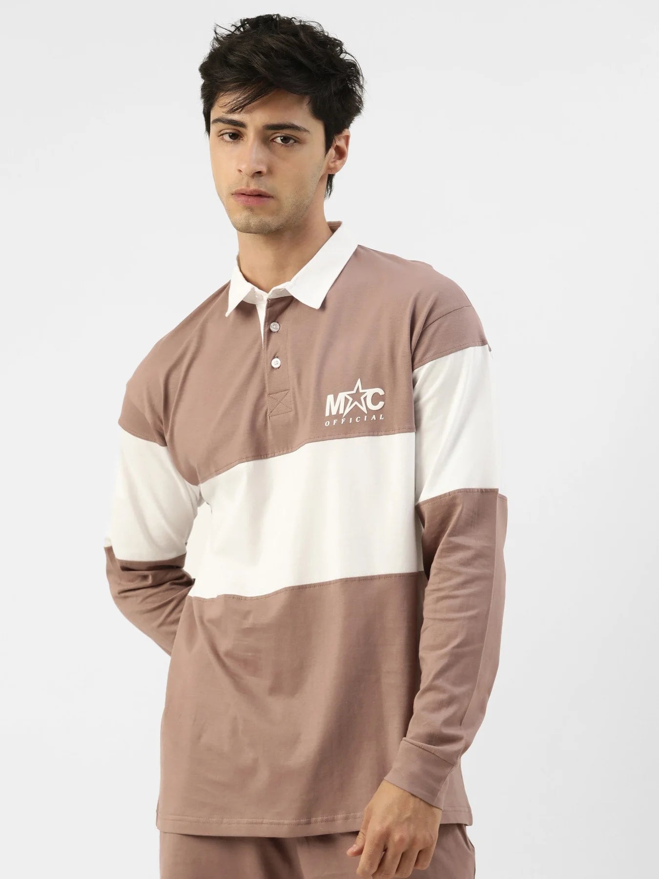 Full Slews Oversized Polo T - Shirt - vyapo